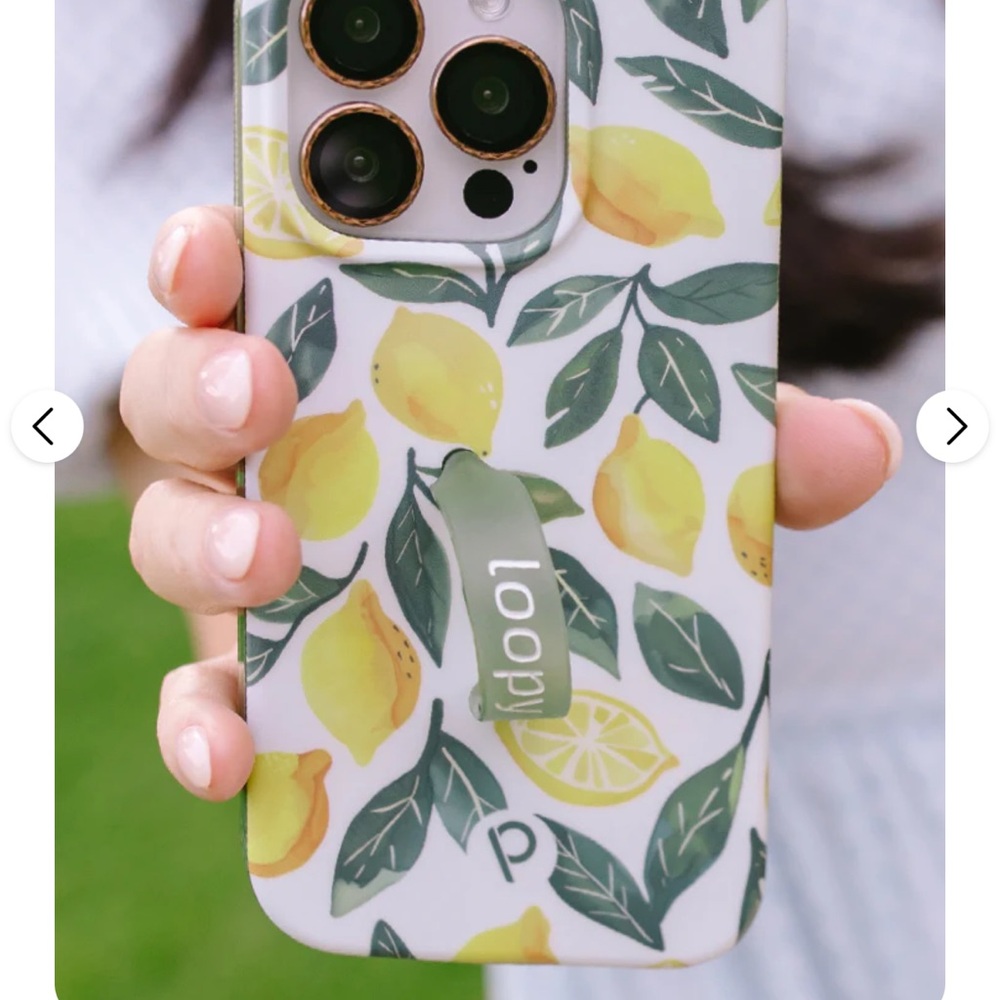 Loopy Case Lemon Leaf Phone Case